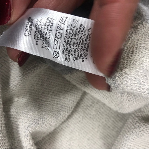 LOFT sweatshirt gray color - Picture 5 of 8